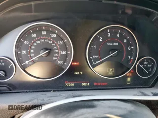 2017 BMW 3 Series 330e iPerformance with VIN WBA8E1C31HA156504, listed as a Copart auction lot 47971015 with 77,396 mi miles and Salvage Title. Bid and sale history available at carsss.com. Image 9.