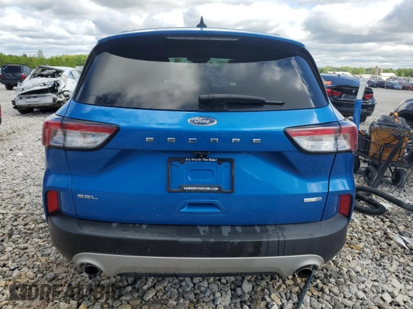 2020 Ford Escape SEL z VIN 1FMCU9H68LUB27229, wystawiony jako Copart lot #58032445 z przebiegiem 95 639 mil mil oraz Czysty tytuł • Clean title. Historia ofert i sprzedaży dostępna na DreamBid. Obrazek 6.