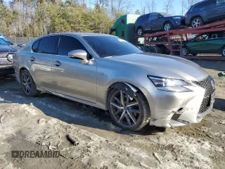 2018 Lexus GS with VIN JTHCZ1BLXJA009685, listed as a Copart auction lot 87436464 with 69,050 mi miles and Salvage Title. Bid and sale history available at carsss.com. Image 4.