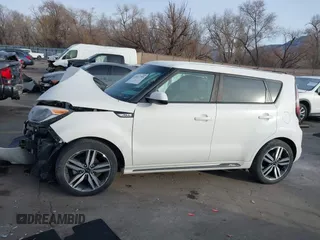 2016 Kia Soul + with VIN KNDJP3A56G7385318, listed as a IAAI auction lot 41067795 with 44,515 mi miles and . Bid and sale history available at DreamBid. Image 14.
