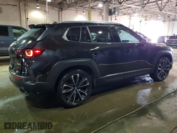 2024 Mazda CX-50 S Premium Plus with VIN 7MMVABEM6RN191708, listed as a Copart auction lot 49175655 with 46,560 mi miles and Salvage Title. Bid and sale history available at DreamBid. Image 3.
