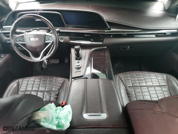 2021 Cadillac Escalade Sport Platinum with VIN 1GYS3GKL7MR391126, listed as a Copart auction lot 62708684 with 42,039 mi miles and Salvage Title. Bid and sale history available at carsss.com. Image 8.