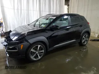 2019 Hyundai Kona Limited with VIN KM8K3CA54KU238890, listed as a Copart auction lot 39550493 with 51,484 mi miles. Bid and sale history available at carsss.com. Image 1.