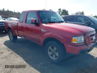 2007 Ford Ranger XLT with VIN 1FTZR45EX7PA19746, listed as a IAAI auction lot 41951107 with 271,541 mi miles. Bid and sale history available at carsss.com. Image 1.