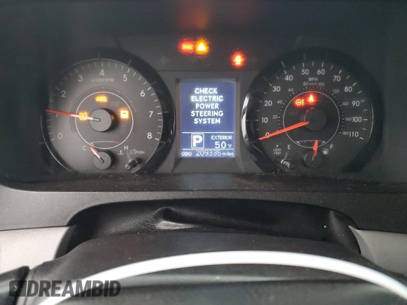 2017 Toyota Sienna L with VIN 5TDZZ3DC8HS855623, listed as a Copart auction lot 83327124 with 209,335 mi miles and Salvage Title. Bid and sale history available at DreamBid. Image 9.