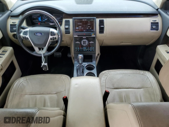 2013 Ford Flex Limited with VIN 2FMHK6D8XDBD32477, listed as a Copart auction lot 48798155 with 101,490 mi miles and Salvage Title. Bid and sale history available at carsss.com. Image 8.