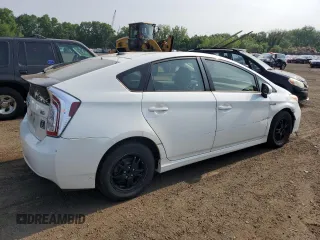 2015 Toyota Prius Four z VIN JTDKN3DU1F0452024, wystawiony jako Copart lot #60981445 z przebiegiem 194 880 mil mil oraz Czysty tytuł • Clean title. Historia ofert i sprzedaży dostępna na DreamBid. Obrazek 3.