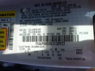 2016 Ford Fusion SE with VIN 1FA6P0HD3G5130922, listed as a IAAI auction lot 41771493 with 93,211 mi miles. Bid and sale history available at carsss.com. Image 9.