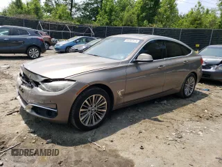 2015 BMW 3 Series GT 335i xDrive with VIN WBA3X9C52FD869055, listed as a Copart auction lot 53207513 with 151,374 mi miles. Bid and sale history available at carsss.com. Image 1.