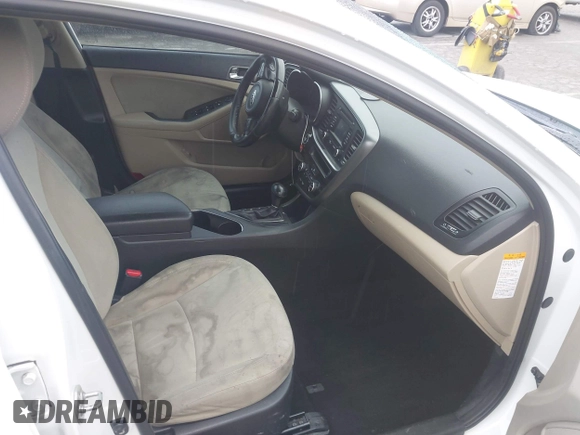 2014 Kia Optima LX with VIN KNAGM4AD9E5067764, listed as a IAAI auction lot 41911424 with 188,121 mi miles and . Bid and sale history available at DreamBid. Image 5.