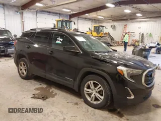 2018 GMC Terrain SLE with VIN 3GKALTEV9JL393426, listed as a IAAI auction lot 41510722 with 173,808 mi miles. Bid and sale history available at carsss.com. Image 1.