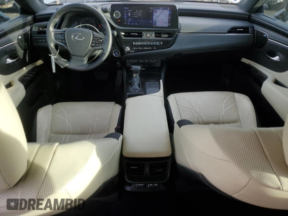 2022 Lexus ES 300h Luxury with VIN 58AEA1C17NU021512, listed as a Copart auction lot 51000875 with 7,520 mi miles and Salvage title. Bid and sale history available at DreamBid. Image 8.