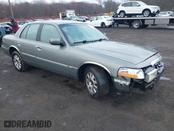 2003 Mercury Grand Marquis LS Premium with VIN 2MEFM75WX3X634344, listed as a IAAI auction lot 41888397 with 129,651 mi miles and . Bid and sale history available at DreamBid. Image 1.