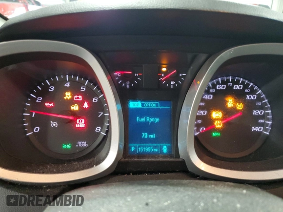 2014 Chevrolet Equinox LT with VIN 2GNFLGE36E6158281, listed as a Copart auction lot 88755135 with 151,955 mi miles and Salvage Title. Bid and sale history available at carsss.com. Image 9.