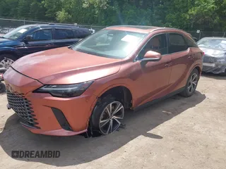2024 Lexus RX 350 with VIN 2T2BAMCA8RC052539, listed as a IAAI auction lot 42177219 with 16,737 mi miles and . Bid and sale history available at DreamBid. Image 2.