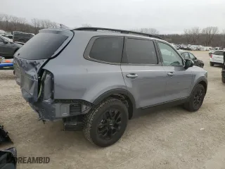 2024 Kia Telluride SX Prestige X-Line with VIN 5XYP5DGC1RG518830, listed as a Copart auction lot 44704535 with 247 mi miles and Salvage Title. Bid and sale history available at carsss.com. Image 3.