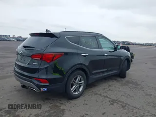 2017 Hyundai Santa Fe Sport 2.4L with VIN 5NMZU3LB1HH044093, listed as a IAAI auction lot 42026250 with 92,077 mi miles. Bid and sale history available at carsss.com. Image 4.