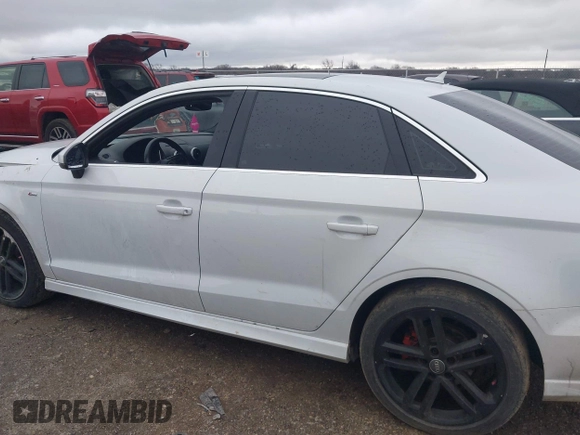 2018 Audi A3 Sedan Premium Plus with VIN WAUJ8GFF2J1003413, listed as a IAAI auction lot 41535243 with 109,454 mi miles. Bid and sale history available at carsss.com. Image 14.