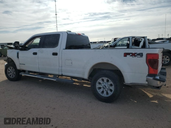 2022 Ford F-250 XL with VIN 1FT7W2BT6NEC15036, listed as a Copart auction lot 43412835 with 133,478 mi miles and Salvage title. Bid and sale history available at DreamBid. Image 2.