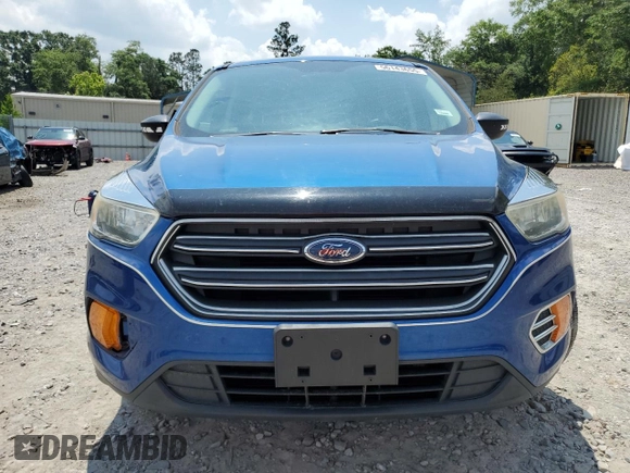 2017 Ford Escape S with VIN 1FMCU0F79HUE27926, listed as a Copart auction lot 56143655 with 55,382 mi miles and Salvage title. Bid and sale history available at DreamBid. Image 5.