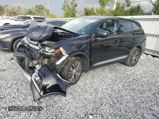 2018 Mitsubishi Outlander ES with VIN JA4AD2A34JZ006680, listed as a Copart auction lot 59897555 with 56,709 mi miles and Salvage title. Bid and sale history available at DreamBid. Image 1.