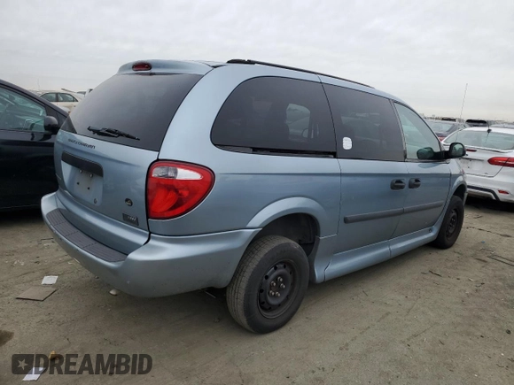 2006 Dodge Grand Caravan SE with VIN 1D4GP24RX6B579139, listed as a Copart auction lot 45030855 with 106,856 mi miles and Salvage Title. Bid and sale history available at DreamBid. Image 3.