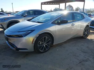 2024 Toyota Prius LE with VIN JTDACAAUXR3035689, listed as a IAAI auction lot 41309018 with 447 mi miles. Bid and sale history available at carsss.com. Image 18.