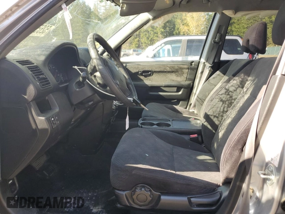 2005 Honda CR-V EX with VIN JHLRD78805C018697, listed as a Copart auction lot 52650375 with 235,625 mi miles and Salvage Title. Bid and sale history available at carsss.com. Image 7.