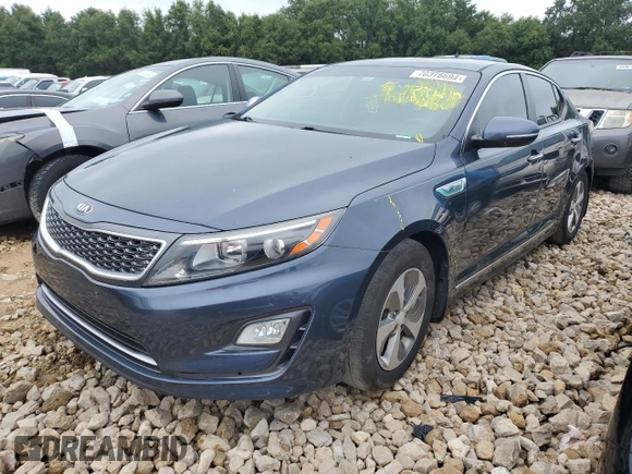 2014 Kia Optima Hybrid LX with VIN KNAGM4ADXE5067207, listed as a Copart auction lot 70376694 with 166,819 mi miles and Salvage Title. Bid and sale history available at carsss.com. Image 1.
