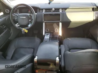 2018 Land Rover Range Rover HSE z VIN SALGS2SVXJA396195, wystawiony jako Copart lot #46398585 z przebiegiem 81 131 mil mil oraz Szkoda całkowita • Salvage title. Historia ofert i sprzedaży dostępna na DreamBid. Obrazek 8.