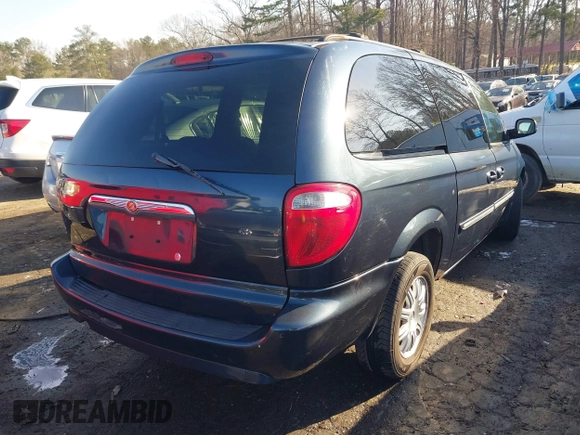2007 Chrysler Town & Country LWB Touring with VIN 2A4GP54L97R310749, listed as a IAAI auction lot 41709804 with 1 mi miles. Bid and sale history available at carsss.com. Image 4.