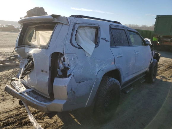 2024 Toyota 4Runner TRD Off Road with VIN JTERU5JR2R6255972, listed as a Copart auction lot 86184254 with 0 mi miles and Salvage Title. Bid and sale history available at carsss.com. Image 3.