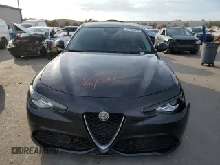 2018 Alfa Romeo Giulia Ti Sport with VIN ZARFAECN9J7566538, listed as a Copart auction lot 38345833 with 58,501 mi miles. Bid and sale history available at carsss.com. Image 5.