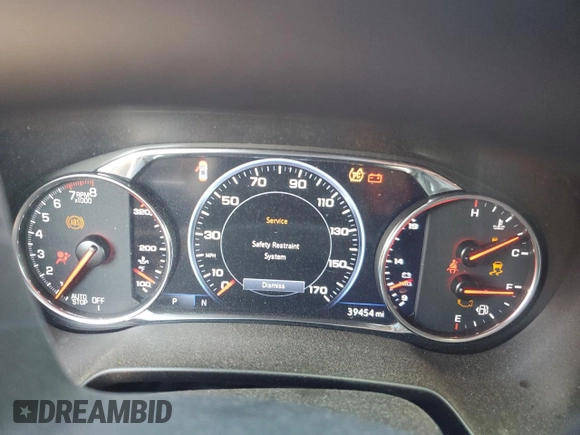 2021 Chevrolet Blazer RS with VIN 3GNKBERS6MS573933, listed as a Copart auction lot 57029055 with 39,454 mi miles and Non repairable. Bid and sale history available at DreamBid. Image 9.