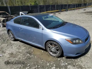 2008 Scion tC Spec with VIN JTKDE167780263474, listed as a Copart auction lot 53473295 with 153,512 mi miles and Salvage Title. Bid and sale history available at DreamBid. Image 4.