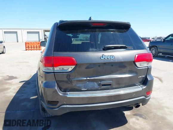 2017 Jeep Grand Cherokee Limited with VIN 1C4RJEBG9HC934177, listed as a IAAI auction lot 41767133 with 140,422 mi miles. Bid and sale history available at carsss.com. Image 6.