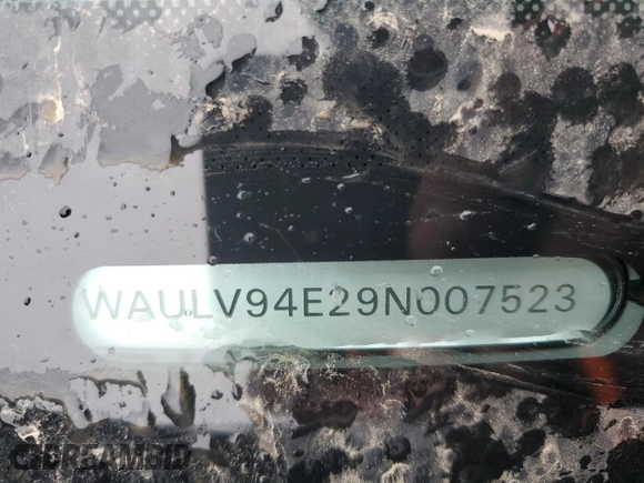 2009 Audi A8 z VIN WAULV94E29N007523, wystawiony jako Copart lot #50234305 z przebiegiem 97 535 mil mil oraz Szkoda całkowita • Salvage title. Historia ofert i sprzedaży dostępna na DreamBid. Obrazek 12.