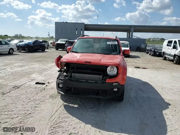 2018 Jeep Renegade Latitude with VIN ZACCJBBB6JPH86158, listed as a Copart auction lot 47435665 with NaN miles and Salvage Title. Bid and sale history available at carsss.com. Image 15.