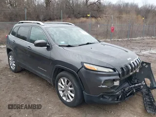 2016 Jeep Cherokee Limited with VIN 1C4PJMDBXGW170596, listed as a IAAI auction lot 41821900 with 138,593 mi miles and . Bid and sale history available at DreamBid. Image 1.
