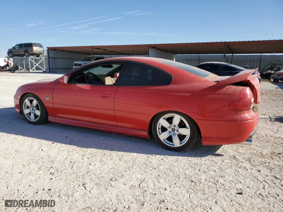 2005 Pontiac GTO with VIN 6G2VX12U95L427522, listed as a Copart auction lot 77687754 with 0 mi miles and Salvage Title. Bid and sale history available at carsss.com. Image 2.