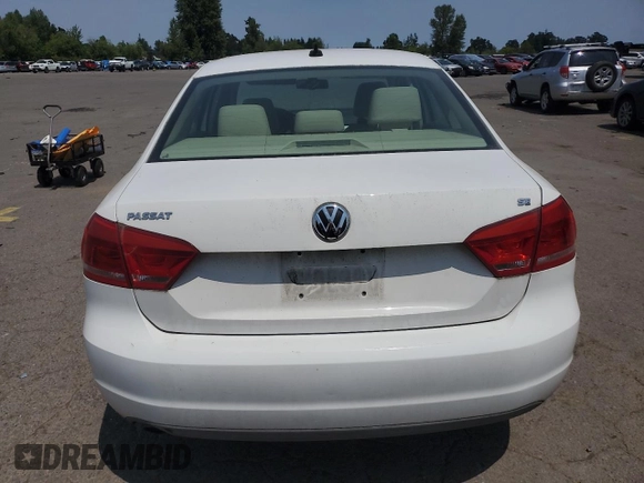 2012 Volkswagen Passat SE z VIN 1VWBP7A38CC091797, wystawiony jako Copart lot #62032205 z przebiegiem 198 594 mil mil oraz Czysty tytuł • Clean title. Historia ofert i sprzedaży dostępna na DreamBid. Obrazek 6.