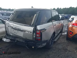 2015 Land Rover Range Rover HSE with VIN SALGS2VF7FA219096, listed as a IAAI auction lot 39996885 with 81,802 mi miles and . Bid and sale history available at DreamBid. Image 4.