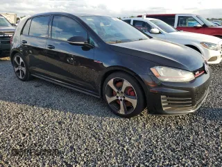2017 Volkswagen Golf GTI Autobahn with VIN 3VW547AU6HM004872, listed as a Copart auction lot 73892074 with 0 mi miles and Salvage Title. Bid and sale history available at carsss.com. Image 4.