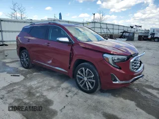 2018 GMC Terrain Denali with VIN 3GKALXEX1JL170791, listed as a Copart auction lot 50340795 with 31,993 mi miles and Salvage title. Bid and sale history available at DreamBid. Image 4.