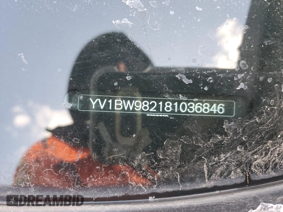 2008 Volvo V70 with VIN YV1BW982181036846, listed as a Copart auction lot 44810655 with 138,674 mi miles and Clean Title. Bid and sale history available at DreamBid. Image 12.