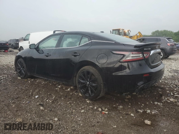 2020 Nissan Maxima SR z VIN 1N4AA6EV4LC369882, wystawiony jako Copart lot #60254215 z przebiegiem 76 992 mil mil oraz Szkoda całkowita • Salvage title. Historia ofert i sprzedaży dostępna na DreamBid. Obrazek 2.