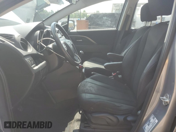 2013 Mazda 5 Sport with VIN JM1CW2BL8D0156162, listed as a Copart auction lot 62848615 with 160,822 mi miles and Salvage title. Bid and sale history available at DreamBid. Image 7.