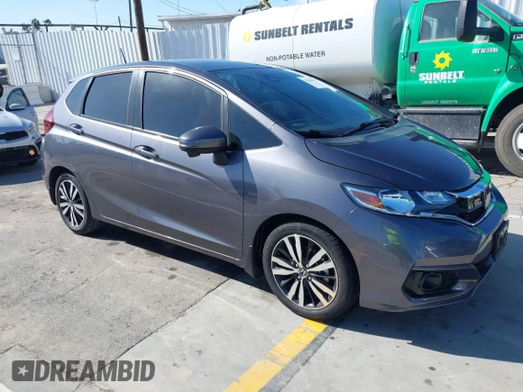 2019 Honda Fit EX-L z VIN 3HGGK5H01KM721343, wystawiony jako IAAI lot #41945425 z przebiegiem 23 312 mil mil oraz . Historia ofert i sprzedaży dostępna na DreamBid. Obrazek 1.