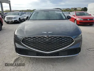 2023 Genesis G90 e-SC z VIN KMTFC4SD8PU029226, wystawiony jako Copart lot #88391865 z przebiegiem 16 762 mil mil oraz Szkoda całkowita • Salvage title. Historia ofert i sprzedaży dostępna na DreamBid. Obrazek 5.