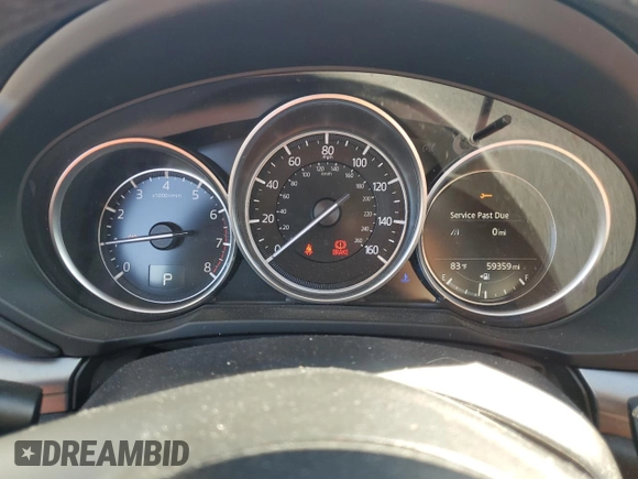 2020 Mazda CX-5 Touring with VIN JM3KFACM9L0815692, listed as a Copart auction lot 52431295 with 59,359 mi miles and Salvage Title. Bid and sale history available at DreamBid. Image 9.